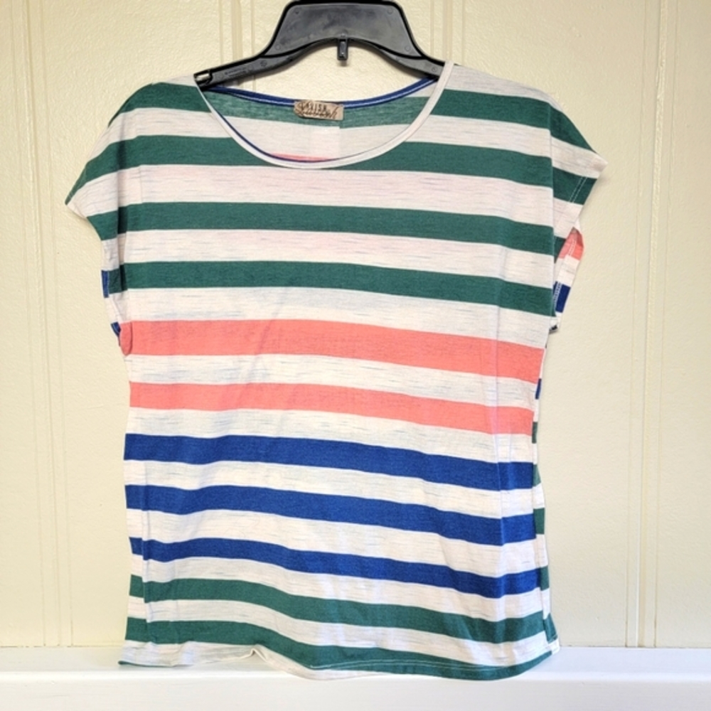 Lavish‎ Color Block Stripes Tee